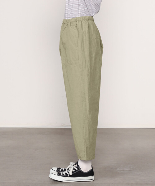 DANTON（ダントン）の「DANTON | コットンリネン イージーパンツ WOMEN