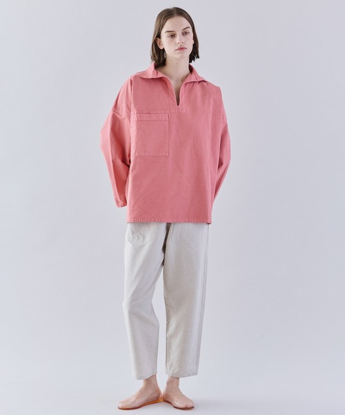 DANTON | コットンリネン イージーパンツ WOMEN（その他パンツ
