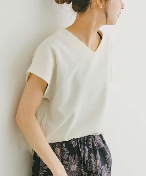 ITEMS URBANRESEARCH(アイテムズ アーバンリサーチ)の「カットミラノフレンチプルオーバー(Tシャツ/カットソー・レディース・ホワイト系その他/オフホワイト/ブラック/ミント/その他1・FREE)」の17枚目の写真