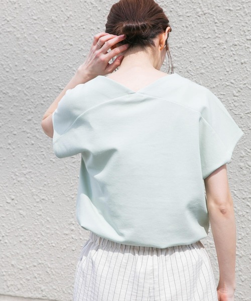 ITEMS URBANRESEARCH(アイテムズ アーバンリサーチ)の「カットミラノフレンチプルオーバー(Tシャツ/カットソー・レディース・ホワイト系その他/オフホワイト/ブラック/ミント/その他1・FREE)」の22枚目の写真