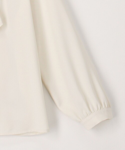 MICO COULIER（ミコクリエ）の「エラスティックカルゼブラウス（シャツ/ブラウス・レディース・ネイビー/オフホワイト・38）」の11枚目の写真