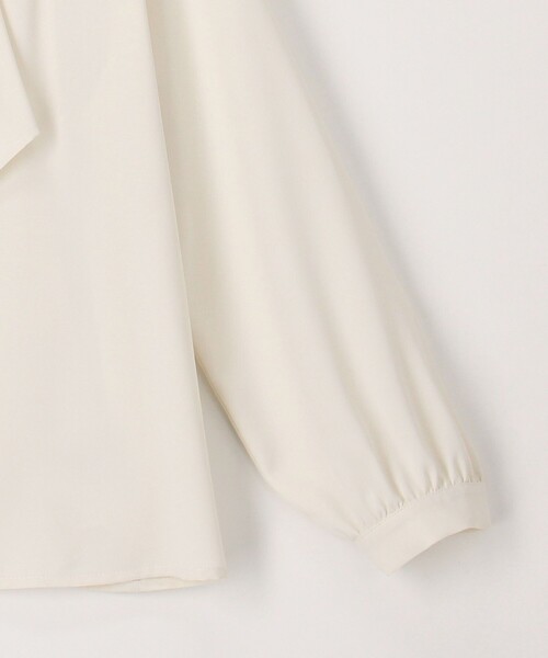 MICO COULIER（ミコクリエ）の「エラスティックカルゼブラウス（シャツ/ブラウス・レディース・ネイビー/オフホワイト・38）」の12枚目の写真