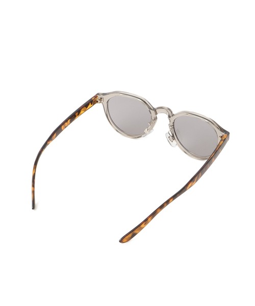 ADAM ET ROPE'（アダムエロペ）の「【WEB限定】・【定番人気】クラウンパントクリアフレームサングラス（サングラス・レディース・ブラック/ライトグレー・FREE）」の5枚目の写真