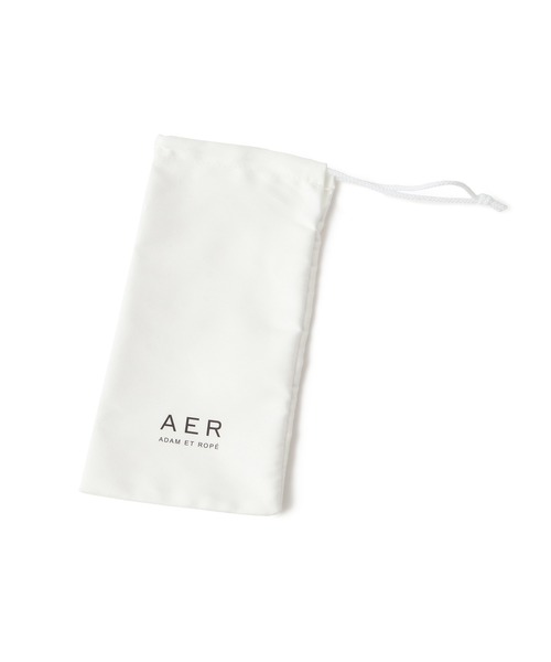 ADAM ET ROPE'（アダムエロペ）の「【WEB限定】・【定番人気】クラウンパントクリアフレームサングラス（サングラス・レディース・ブラック/ライトグレー・FREE）」の11枚目の写真