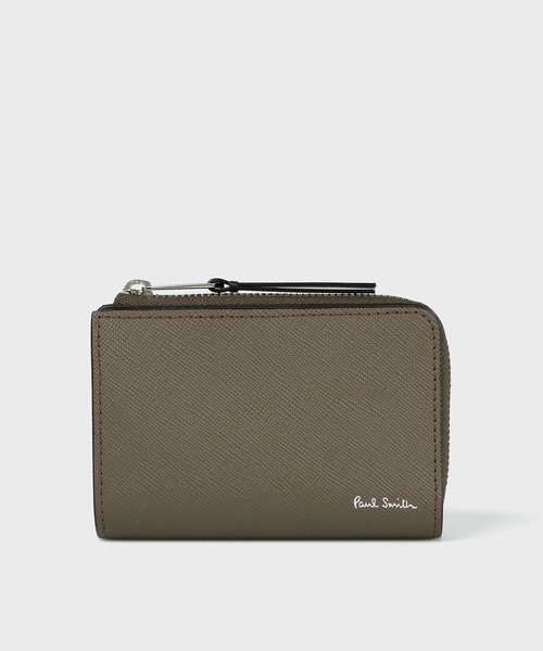 Paul Smith(ポールスミス)の「ブライトストライププラー コイン&キーケース【553423 P913】(コインケース・メンズ・ブラック/ネイビー/カーキブラウン・FREE)」の2枚目の写真