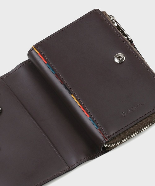 Paul Smith(ポールスミス)の「ブライトストライププラー コイン&キーケース【553423 P913】(コインケース・メンズ・ブラック/ネイビー/カーキブラウン・FREE)」の18枚目の写真