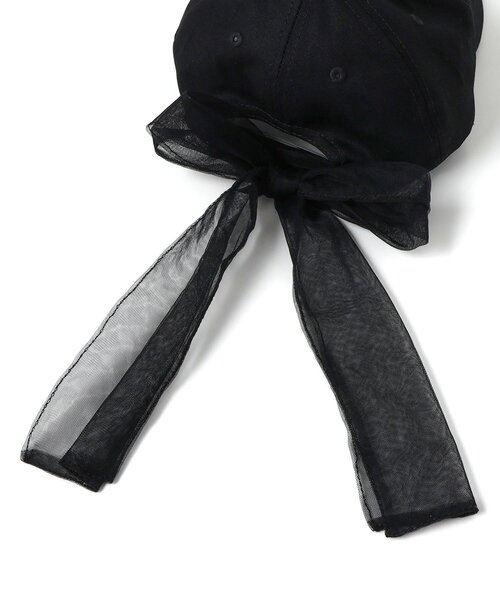 algy（アルジー）の「2WAYチュールりぼんキャップ（キャップ・キッズ・ブラック/アイボリー・MEDIUM/SMALL）」の20枚目の写真