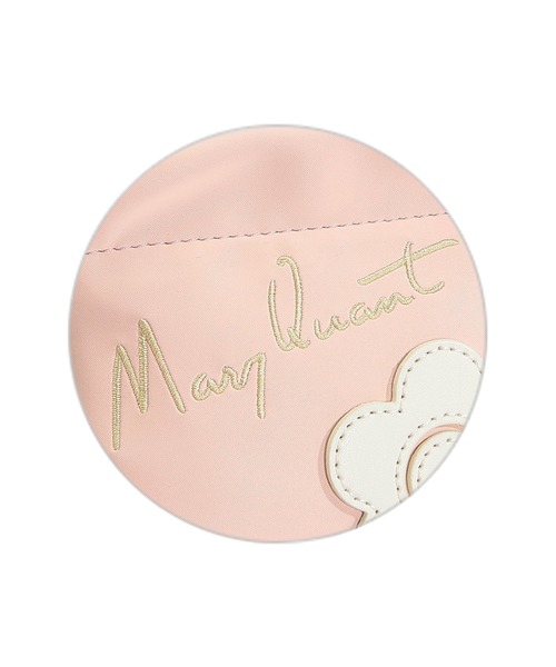 2-5日着 MARY QUANT サインロゴデイジーパッチ バネクチポーチ サインロゴデイジーパッチ バネクチポーチ（ポーチ）｜MARY