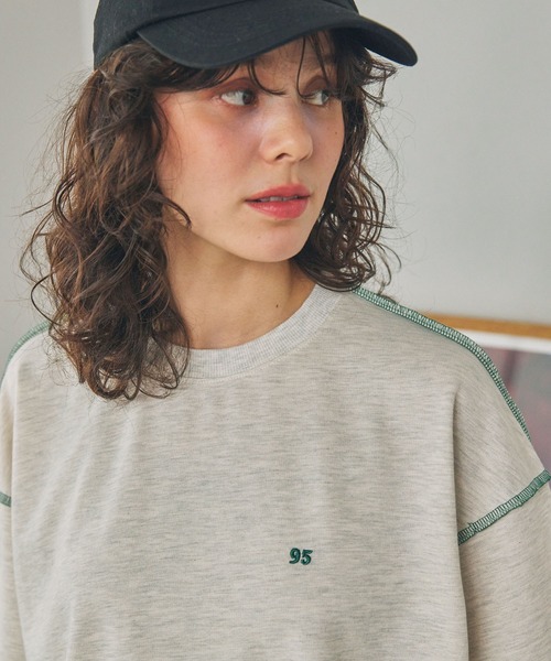 オーダー品 RODEO CROWNS WIDE BOWL | Flower Logo Embroidery Tシャツ (T