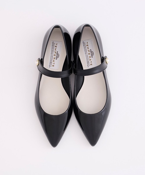 TEMPERATE（テンパレイト）の「TEMPERATE / テンパレイト CARRIE（レイン対応）（パンプス・レディース・Black/グレー・36/37/38/39/40/41）」の3枚目の写真
