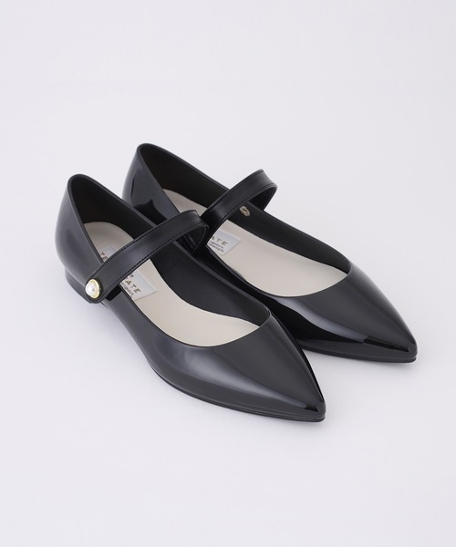 TEMPERATE（テンパレイト）の「TEMPERATE / テンパレイト CARRIE（レイン対応）（パンプス・レディース・Black/グレー・36/37/38/39/40/41）」の4枚目の写真