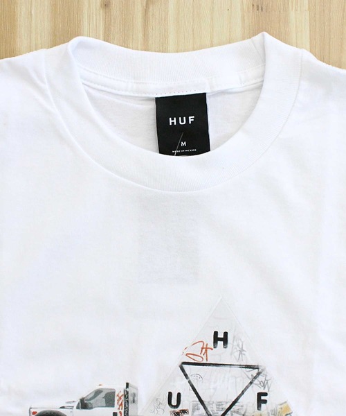 HUF(ハフ)の「ハイクリアランス ショートスリーブTシャツ HIGH CLEARANCE S/S TEE(Tシャツ/カットソー・メンズ・ホワイト/ブラック・M/L/XL)」の4枚目の写真