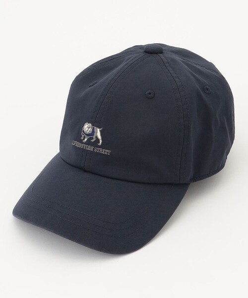 J.PRESS YORK STREET（ジェイプレスヨークストリート）の「【UNISEX】ブルドックキャップ（キャップ・メンズ・オレンジ系/ベージュ系/スカイブルー系/レッド系/ネイビー系・F）」の4枚目の写真