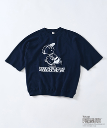 PEANUTS × SPORTS WEAR by relume 別注 ハーフスリーブスウェット