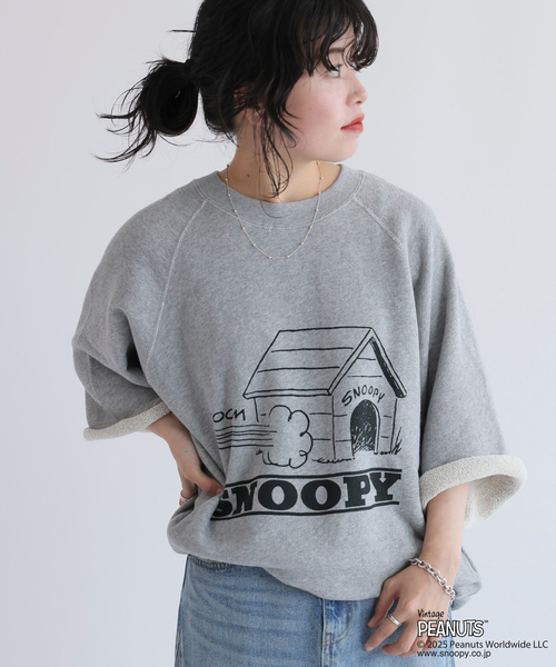 セール】PEANUTS × SPORTS WEAR by relume 別注 ハーフスリーブ