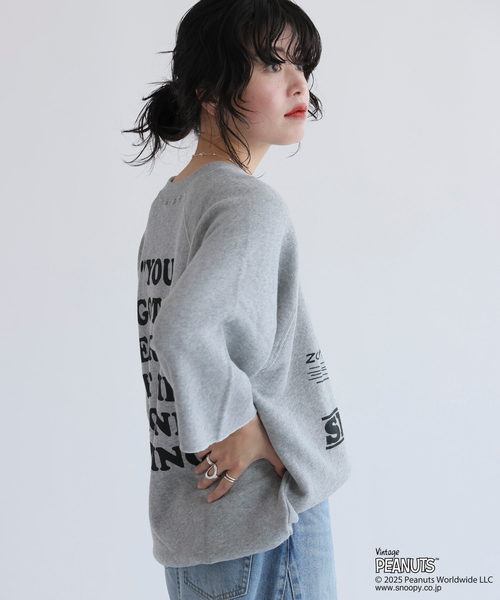 セール】PEANUTS × SPORTS WEAR by relume 別注 ハーフスリーブ
