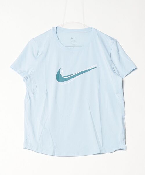 NIKE（ナイキ）の「ナイキ NIKE ナイキ  ワン SWSH HBR DF S/S トップ（Tシャツ/カットソー・レディース・ライラック/ブラック/ブルー・M/L）」の16枚目の写真
