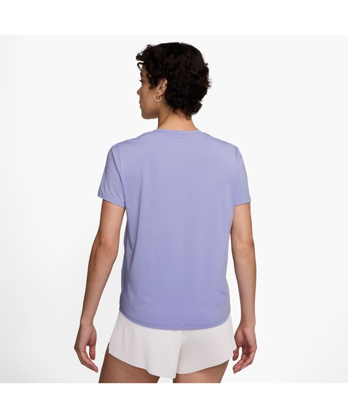 NIKE（ナイキ）の「ナイキ NIKE ナイキ  ワン SWSH HBR DF S/S トップ（Tシャツ/カットソー・レディース・ライラック/ブラック/ブルー・M/L）」の12枚目の写真