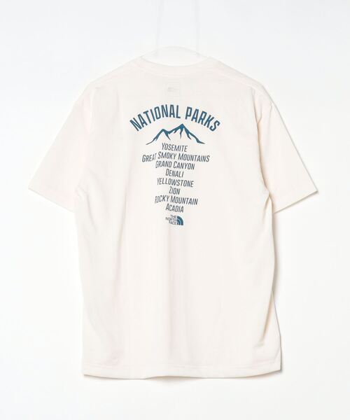 THE NORTH FACE（ザノースフェイス）の「ザ ノース フェイス THE NORTH FACE S/S TNF Bug Free Tee_ショートスリーブTNFバグフリーティー（Tシャツ/カットソー・メンズ・グリーン/オフホワイト/ダークブルー・M/L/LL/S）」の6枚目の写真