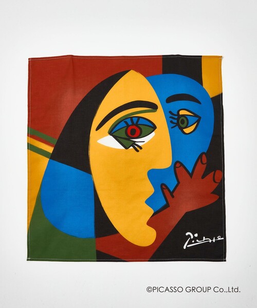 BEAUTY&YOUTH UNITED ARROWS（ビューティーアンドユースユナイテッドアローズ）の「＜PICASSO × BEAUTY&YOUTH＞ Muse バンダナ（バンダナ/スカーフ・メンズ・その他2・FREE）」の2枚目の写真