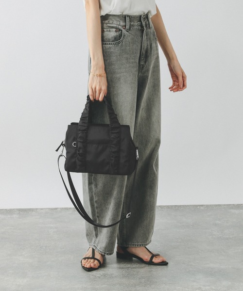 GLOBAL WORK（グローバルワーク）の「スッキャリショルダーS/325967（ショルダーバッグ・レディース・グレー/ブラック/ピンク/ベージュ・FREE）」の5枚目の写真