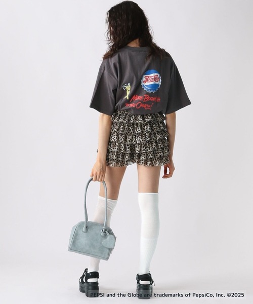 FOREVER 21（フォーエバー トゥエンティーワン）の「【DISCUS(ディスカス)】PEPSI Tシャツ（Tシャツ/カットソー・レディース・ホワイト/グレー/オフホワイト/ブラック・FREE）」の5枚目の写真
