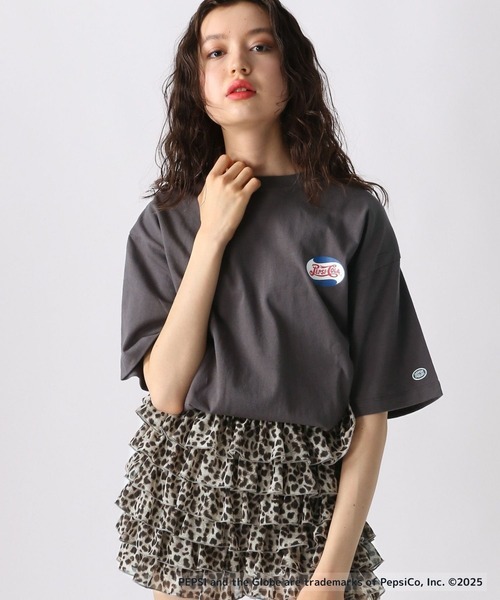 FOREVER 21（フォーエバー トゥエンティーワン）の「【DISCUS(ディスカス)】PEPSI Tシャツ（Tシャツ/カットソー・レディース・ホワイト/グレー/オフホワイト/ブラック・FREE）」の8枚目の写真