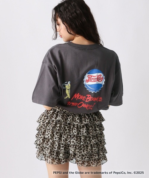 FOREVER 21（フォーエバー トゥエンティーワン）の「【DISCUS(ディスカス)】PEPSI Tシャツ（Tシャツ/カットソー・レディース・ホワイト/グレー/オフホワイト/ブラック・FREE）」の9枚目の写真