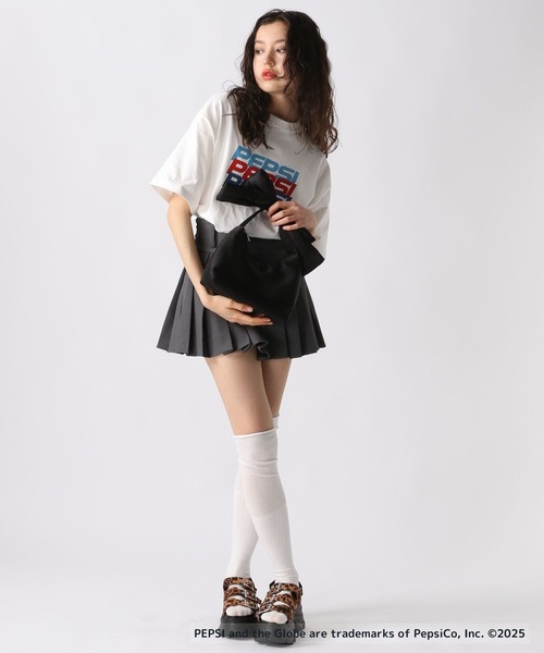 FOREVER 21（フォーエバー トゥエンティーワン）の「【DISCUS(ディスカス)】PEPSI Tシャツ（Tシャツ/カットソー・レディース・ホワイト/グレー/オフホワイト/ブラック・FREE）」の10枚目の写真