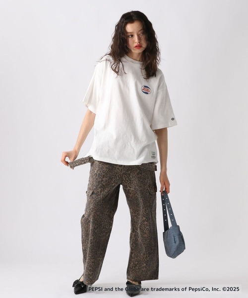 FOREVER 21（フォーエバー トゥエンティーワン）の「【DISCUS(ディスカス)】PEPSI Tシャツ（Tシャツ/カットソー・レディース・ホワイト/グレー/オフホワイト/ブラック・FREE）」の17枚目の写真