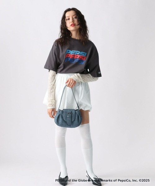 FOREVER 21（フォーエバー トゥエンティーワン）の「【DISCUS(ディスカス)】PEPSI Tシャツ（Tシャツ/カットソー・レディース・ホワイト/グレー/オフホワイト/ブラック・FREE）」の22枚目の写真