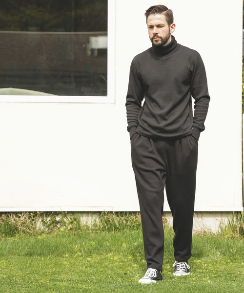MR.OLIVE(ミスターオリーブ)の「HEAT THERMAL / STANDARD TURTLE NECK SHIRT(Tシャツ/カットソー・メンズ・オフホワイト/ブラック・MEDIUM/LARGE)」の11枚目の写真