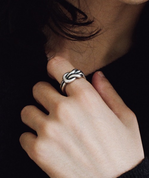 WYM LIDNM(EB oC h)TWIST RING / FLUX EDGE RING / KNOT RING(O)