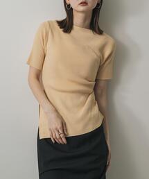 SENSE OF PLACE by URBAN RESEARCH | アシメネックセーター(半袖)(ニット/セーター)