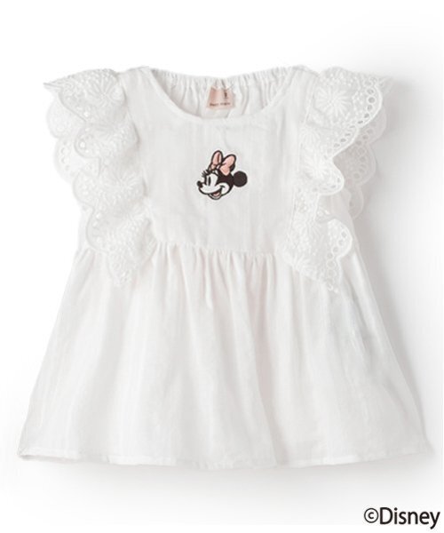 petit main（プティマイン）の「【Disney】ミニー/フリルチュニック（チュニック・キッズ・アイボリー/ラベンダー/ライトピンク・110cm/120cm/100cm/80ｃｍ/130cm/90cm）」の17枚目の写真