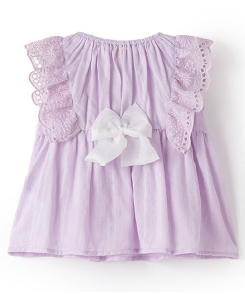 petit main（プティマイン）の「【Disney】ミニー/フリルチュニック（チュニック・キッズ・アイボリー/ラベンダー/ライトピンク・110cm/120cm/100cm/80ｃｍ/130cm/90cm）」の19枚目の写真