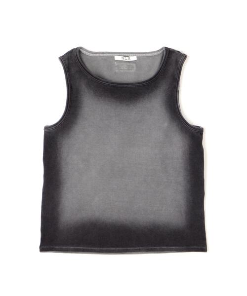 BLR BLUER(ビーエルアールブラー)の「BLR/ビーエルアール/HIGH-TENSION GRADATION WASHING SLEEVELESS(タンクトップ・レディース・ブラック・M)」の18枚目の写真