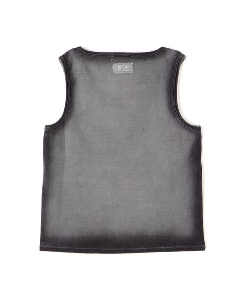 BLR BLUER(ビーエルアールブラー)の「BLR/ビーエルアール/HIGH-TENSION GRADATION WASHING SLEEVELESS(タンクトップ・レディース・ブラック・M)」の17枚目の写真