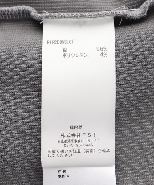 BLR BLUER(ビーエルアールブラー)の「BLR/ビーエルアール/HIGH-TENSION GRADATION WASHING SLEEVELESS(タンクトップ・レディース・ブラック・M)」の11枚目の写真