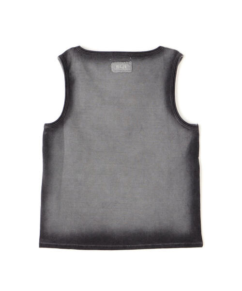 BLR BLUER(ビーエルアールブラー)の「BLR/ビーエルアール/HIGH-TENSION GRADATION WASHING SLEEVELESS(タンクトップ・レディース・ブラック・M)」の2枚目の写真