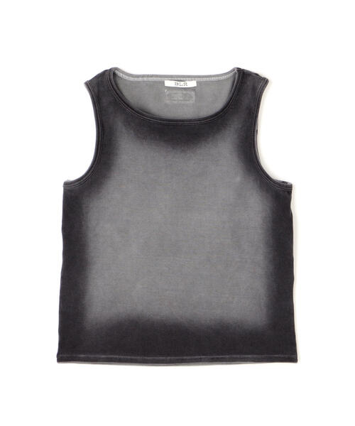 BLR BLUER(ビーエルアールブラー)の「BLR/ビーエルアール/HIGH-TENSION GRADATION WASHING SLEEVELESS(タンクトップ・レディース・ブラック・M)」の3枚目の写真