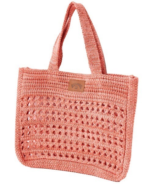 BILLABONG(ビラボン)の「BILLABONG レディース KNIT TOTE BAG トートバッグ 【2025年夏モデル】/ビラボンクロシェットトートバッグ(トートバッグ・レディース・ターコイズブルー/ピンク系その他/ナチュラル・FREE)」の18枚目の写真