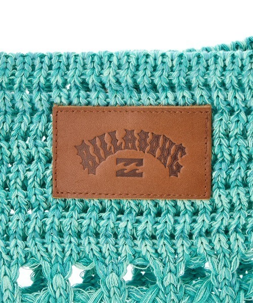 BILLABONG(ビラボン)の「BILLABONG レディース KNIT TOTE BAG トートバッグ 【2025年夏モデル】/ビラボンクロシェットトートバッグ(トートバッグ・レディース・ターコイズブルー/ピンク系その他/ナチュラル・FREE)」の13枚目の写真