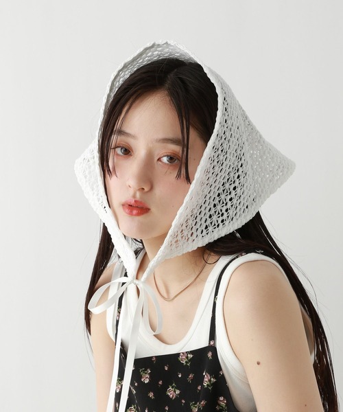 RAGEBLUE（レイジブルー）の「マルチアソートバブーシュカ（ストール/ショール・レディース・ブラック系/ネイビー系/ホワイト系・FREE）」の2枚目の写真