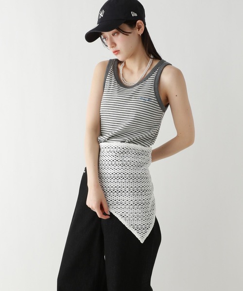 RAGEBLUE（レイジブルー）の「マルチアソートバブーシュカ（ストール/ショール・レディース・ブラック系/ネイビー系/ホワイト系・FREE）」の11枚目の写真