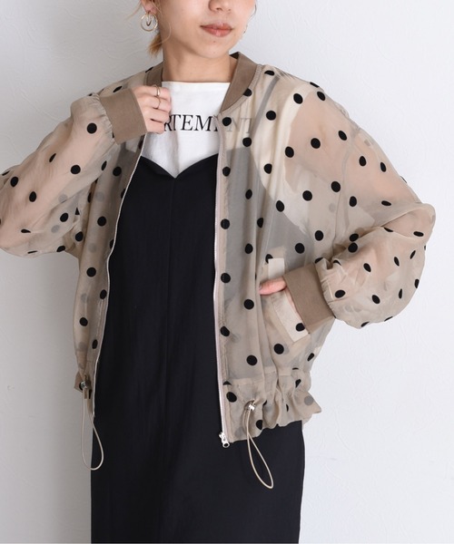 美品【EIMEE LAW】エイミーロウ　ブルゾン 中古・古着通販】Eimee Law (エイミーロウ) バックフリル