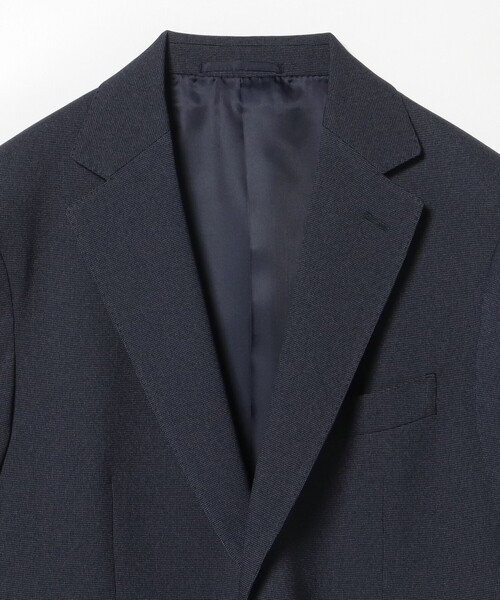 BEAMS HEART(ビームスハート)の「ピンヘッド トラベル 2ボタン ジャケット 25AW【ウォッシャブル・防シワ・セットアップ対応】(テーラードジャケット・メンズ・ネイビー/ブルー・SMALL/MEDIUM/LARGE/X-LARGE)」の12枚目の写真