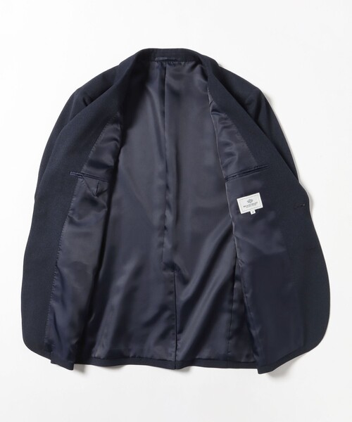 BEAMS HEART(ビームスハート)の「ピンヘッド トラベル 2ボタン ジャケット 25AW【ウォッシャブル・防シワ・セットアップ対応】(テーラードジャケット・メンズ・ネイビー/ブルー・SMALL/MEDIUM/LARGE/X-LARGE)」の18枚目の写真