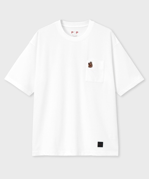 Paul Smith(ポールスミス)の「【ラウンジウェア】“Mountain Bear” 半袖Tシャツ【853253 P7340S】(Tシャツ/カットソー・メンズ・ブルー/ブラック/ホワイト・MEDIUM/LARGE)」の2枚目の写真