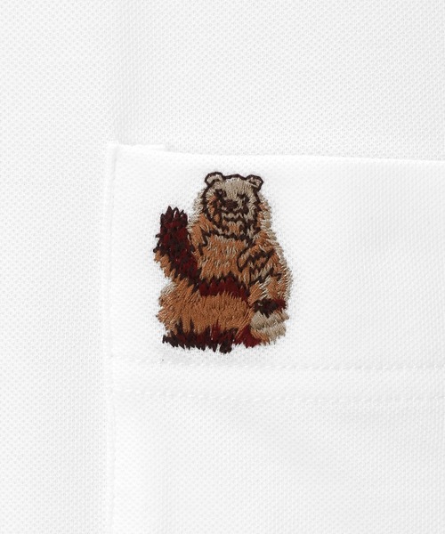 Paul Smith(ポールスミス)の「【ラウンジウェア】“Mountain Bear” 半袖Tシャツ【853253 P7340S】(Tシャツ/カットソー・メンズ・ブルー/ブラック/ホワイト・MEDIUM/LARGE)」の5枚目の写真